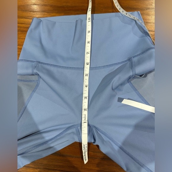 Offline by Aerie Goals 7/8 Legging Size S in Light Blue Hi Rise Mesh Detail - Picture 5 of 10